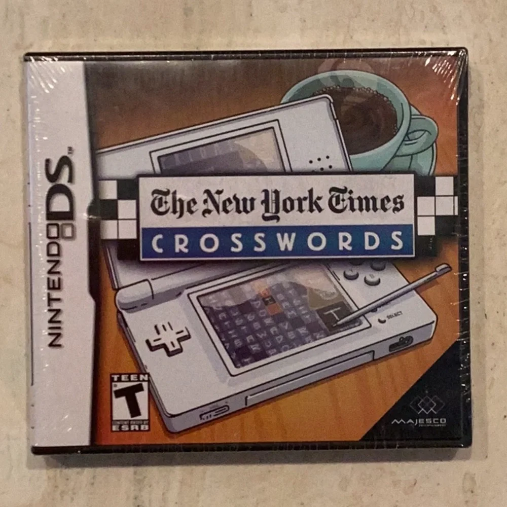 The New York Times Crosswords DS Game New